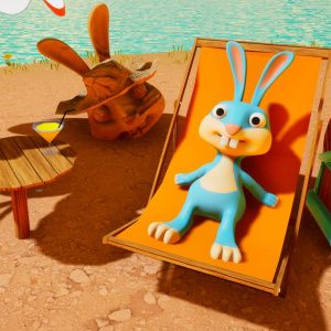 Kick it, Bunny!