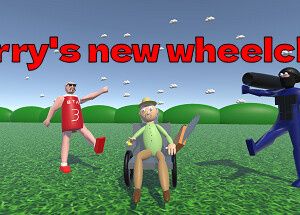 Larry’s new wheelchair