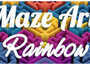 Maze Art: Rainbow