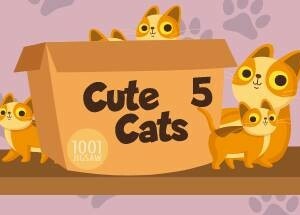 1001 Jigsaw. Cute Cats 5